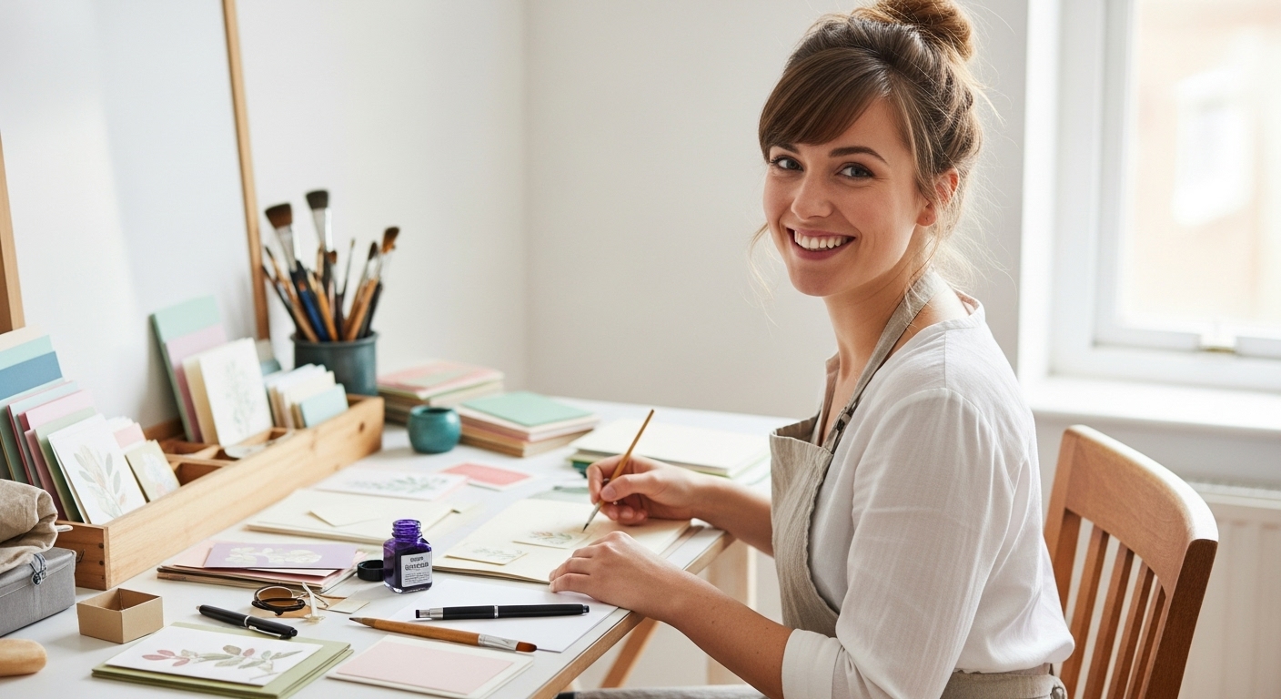 Portrait imaginaire de Emma, la créatrice